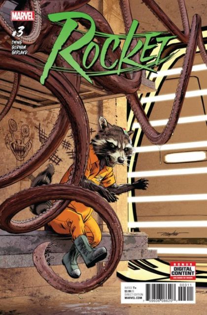 Rocket The Blue River Score, Part Three |  Issue#3A | Year:2017 | Series:  | Pub: Marvel Comics | Regular Mike Mayhew Cover