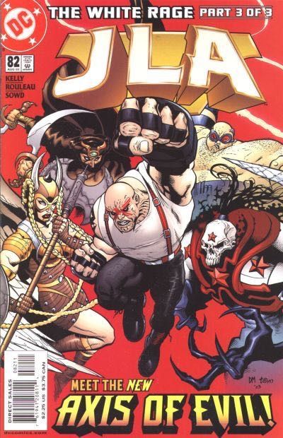 JLA The White Rage, Part Three |  Issue#82A | Year:2003 | Series: JLA | Pub: DC Comics | Direct Edition