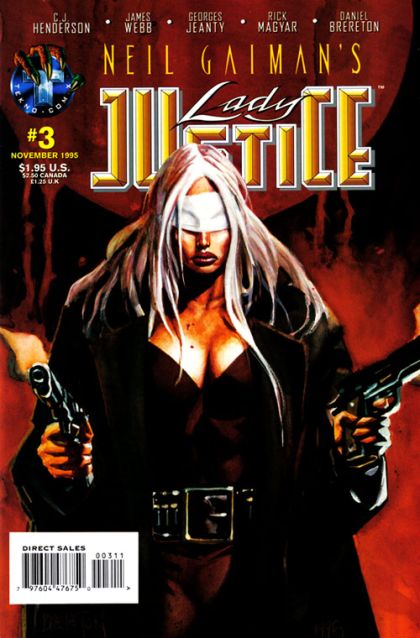Neil Gaiman's Lady Justice (Tekno Comix) More Wretched Than He Who Suffers |  Issue#3 | Year:1995 | Series:  | Pub: Tekno Comix |