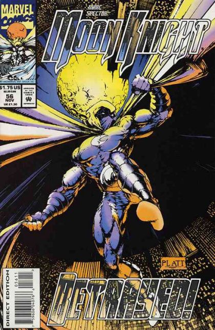 Marc Spector: Moon Knight Skeletons in the Closet |  Issue#56 | Year:1993 | Series: Moon Knight | Pub: Marvel Comics |