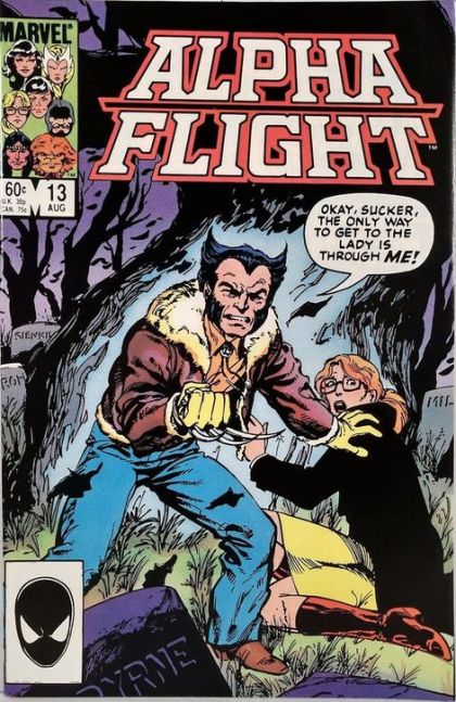Alpha Flight, Vol. 1 Nightmare! |  Issue#13A | Year:1984 | Series: Alpha Flight | Pub: Marvel Comics | Direct Edition