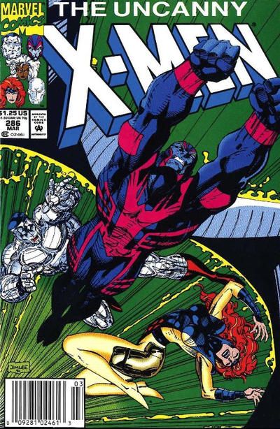 Uncanny X-Men, Vol. 1 Close Call! |  Issue#286B | Year:1992 | Series: X-Men | Pub: Marvel Comics | Newsstand Edition