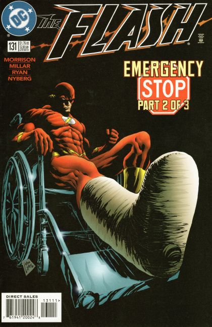 Flash, Vol. 2 Emergency Stop, Threads |  Issue#131A | Year:1997 | Series: Flash | Pub: DC Comics | Direct Edition