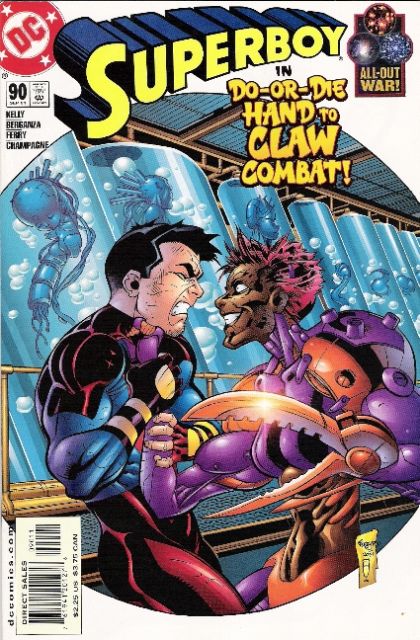 Superboy, Vol. 3 Our Worlds At War - The One Where Superboy Makes an Important Choice |  Issue#90A | Year:2001 | Series: Superboy | Pub: DC Comics | Direct Edition