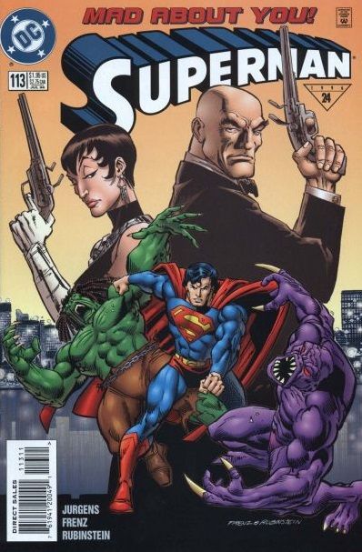 Superman, Vol. 2 Secrets |  Issue#113A | Year:1996 | Series: Superman | Pub: DC Comics | Direct Edition