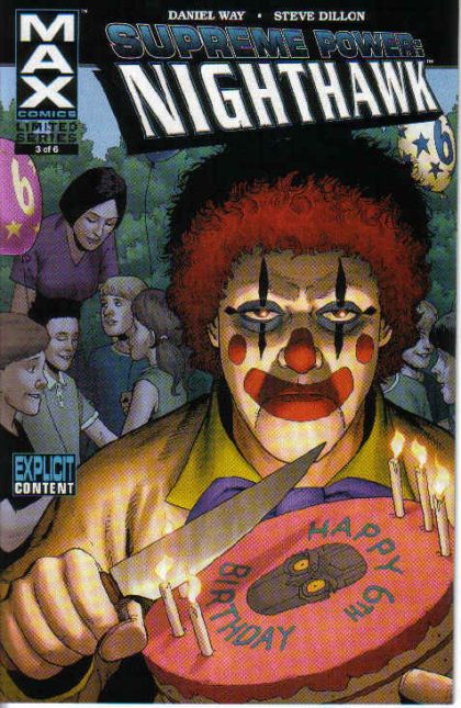 Supreme Power: Nighthawk The Greatest Show On Earth |  Issue#3 | Year:2006 | Series: Supreme Power | Pub: Marvel Comics |