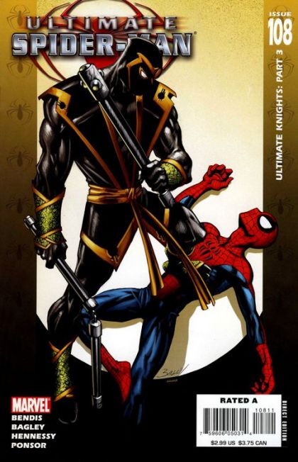Ultimate Spider-Man, Vol. 1 Ultimate Knights, Part 3 |  Issue#108 | Year:2007 | Series: Spider-Man | Pub: Marvel Comics |