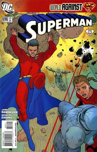 Superman, Vol. 1 World Against Superman - Man of Valor, Part Three |  Issue#696A | Year:2010 | Series: Superman | Pub: DC Comics | Direct Edition