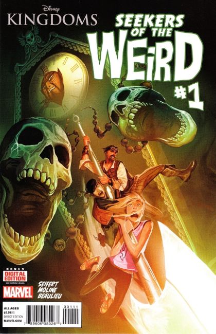 Disney Kingdoms: Seekers of the Weird  |  Issue#1A | Year:2014 | Series:  | Pub: Marvel Comics | Michael del Mundo Regular Cover