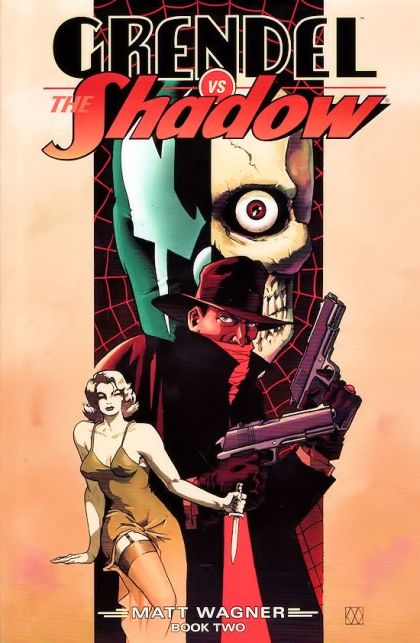 Grendel vs. The Shadow  |  Issue#2A | Year:2014 | Series:  | Pub: Dark Horse Comics | Matt Wagner Regular Cover