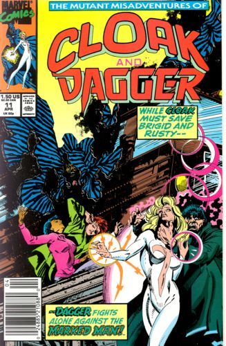 The Mutant Misadventures of Cloak and Dagger The Marked Man |  Issue#11 | Year:1990 | Series: Cloak & Dagger | Pub: Marvel Comics |