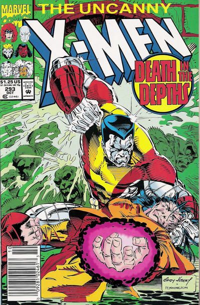 Uncanny X-Men, Vol. 1 The Last Morlock Story! |  Issue#293B | Year:1992 | Series: X-Men | Pub: Marvel Comics |