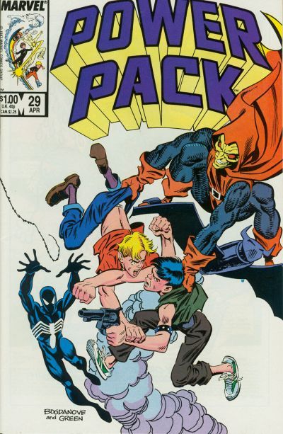 Power Pack, Vol. 1 Obsession! |  Issue#29A | Year:1986 | Series: Power Pack | Pub: Marvel Comics | Direct Edition