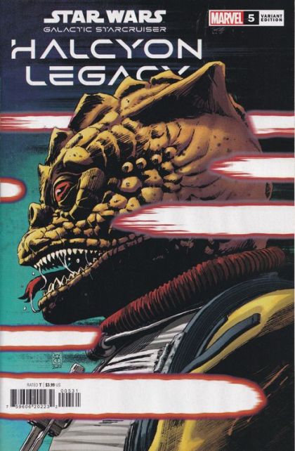 Star Wars: Halcyon Legacy The Path of the Sungrazer |  Issue#5C | Year:2022 | Series: Star Wars | Pub: Marvel Comics | Valerio Giangiordano Variant