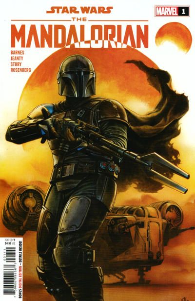 Star Wars: The Mandalorian, Vol. 1 Chapter 1 |  Issue#1A | Year:2022 | Series: Star Wars | Pub: Marvel Comics | Adi Granov Regular