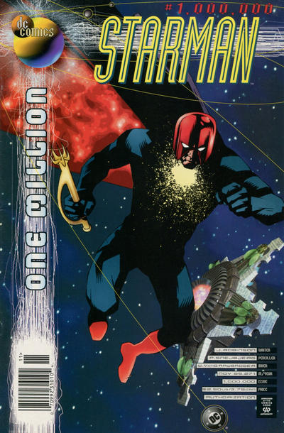 Starman, Vol. 2 One Million - All the Starlight Shining |  Issue#1000000B | Year:1998 | Series: Starman | Pub: DC Comics | Newsstand Edition