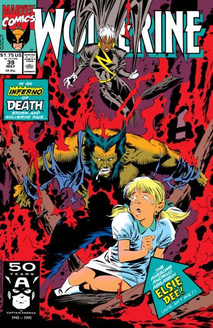 Wolverine, Vol. 2 Deconstruction |  Issue#39A | Year:1991 | Series: Wolverine | Pub: Marvel Comics |