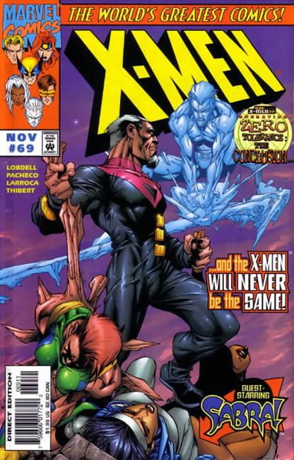 X-Men, Vol. 1 Operation: Zero Tolerance - Last Exit |  Issue#69A | Year:1997 | Series: X-Men | Pub: Marvel Comics