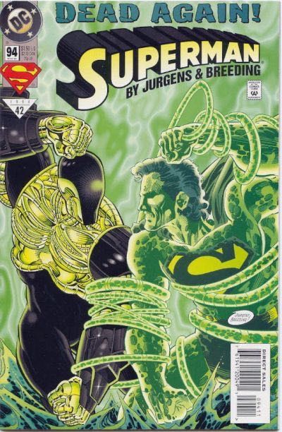 Superman, Vol. 2 Dead Again, Shadows of the Past |  Issue#94A | Year:1994 | Series: Superman | Pub: DC Comics | Direct Edition
