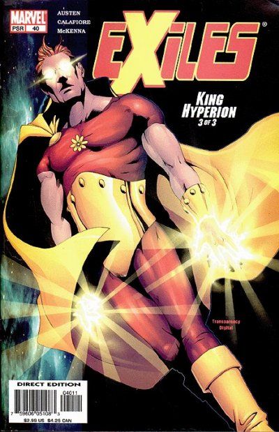 Exiles, Vol. 1 King Hyperion, Part 3 |  Issue#40A | Year:2004 | Series: Exiles | Pub: Marvel Comics | Direct Edition