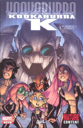 Kookaburra K The Moment of Eternity |  Issue#3 | Year:2010 | Series:  | Pub: Marvel Comics |