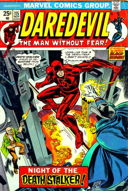 Daredevil, Vol. 1 Death Stalks the City! |  Issue#115A | Year:1974 | Series: Daredevil | Pub: Marvel Comics |