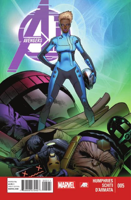 Avengers A.I. Initiate, Chapter 5 |  Issue#5A | Year:2013 | Series: Avengers | Pub: Marvel Comics | Regular David Marquez Cover