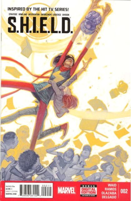 S.H.I.E.L.D., Vol. 3 (Marvel) The Animator |  Issue#2A | Year:2015 | Series: S.H.I.E.L.D. | Pub: Marvel Comics | Regular Julian Totino Tedesco Cover