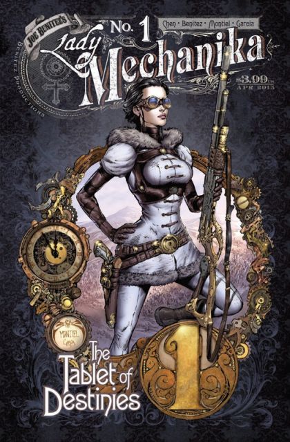 Lady Mechanika: The Tablet Of Destinies Chapter One |  Issue#1A | Year:2015 | Series:  | Pub: Benitez Productions | Joe Benitez Regular Cover