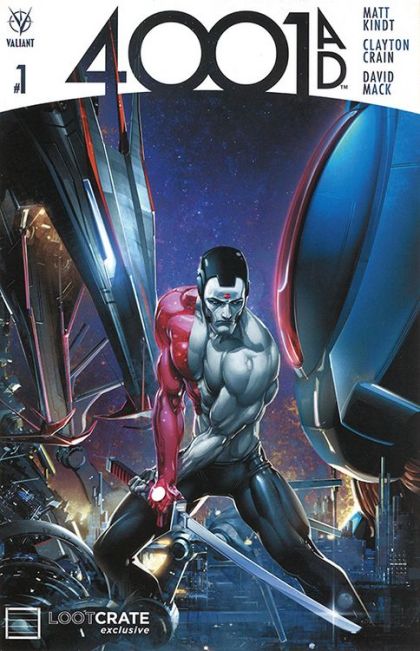 4001 A.D. 4001 A.D. - Part 1 |  Issue#1N | Year:2016 | Series:  | Pub: Valiant Entertainment | Clayton Crain Exclusive Variant