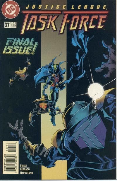 Justice League Task Force Rejoice |  Issue#37 | Year:1996 | Series: JLA | Pub: DC Comics |