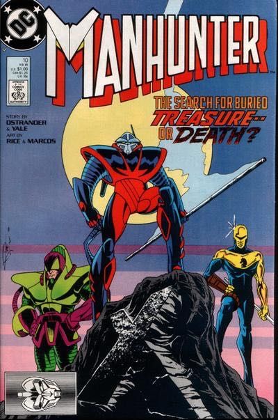 Manhunter, Vol. 2 Finders Keepers |  Issue#10A | Year:1989 | Series: Manhunter | Pub: DC Comics | Direct Edition