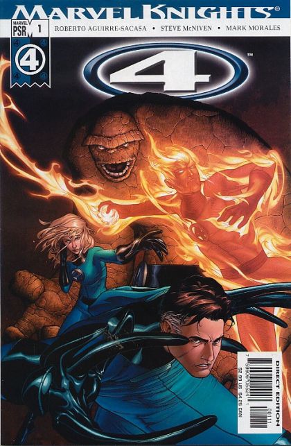 Marvel Knights 4 Wolf at the Door, Part 1 |  Issue#1 | Year:2004 | Series: Fantastic Four | Pub: Marvel Comics |