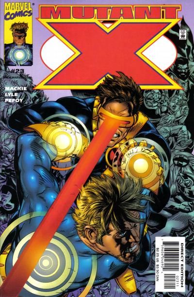 Mutant X The Gift of Fear! |  Issue#23A | Year:2000 | Series: X-Men | Pub: Marvel Comics | Direct Edition