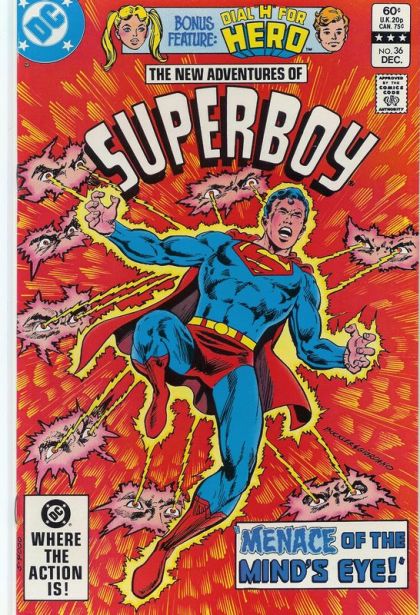 The New Adventures of Superboy Menace Of The Mind's Eye |  Issue#36A | Year:1982 | Series: Superman | Pub: DC Comics | Direct Edition