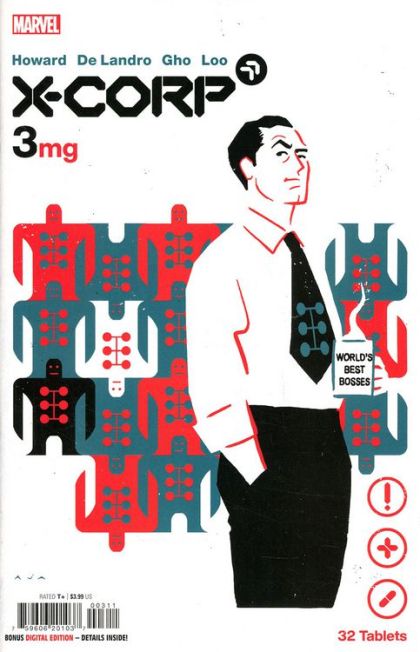 X-Corp, Vol. 1 The Madrox Workflow |  Issue#3A | Year:2021 | Series:  | Pub: Marvel Comics | Regular David Aja Cover