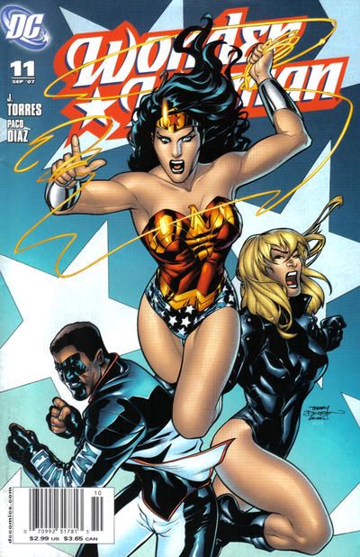Wonder Woman, Vol. 3 Amazons Attack! - Hubris, Part 1 |  Issue#11B | Year:2007 | Series: Wonder Woman | Pub: DC Comics | Terry	Dodson Newsstand