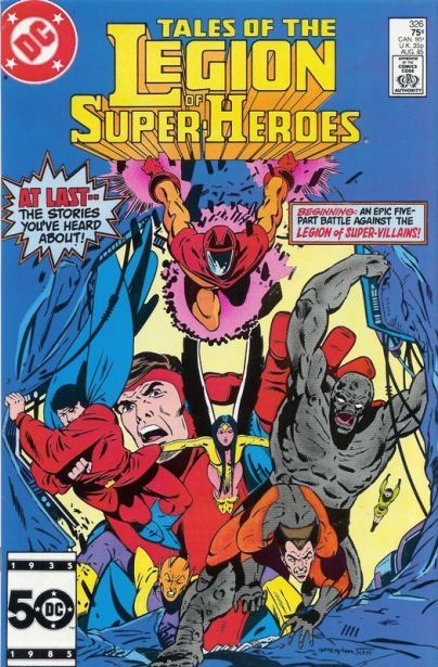 Tales of the Legion of Super-Heroes Here A Villain, There A Villain... |  Issue#326A | Year:1985 | Series: Legion of Super-Heroes | Pub: DC Comics | Direct Edition