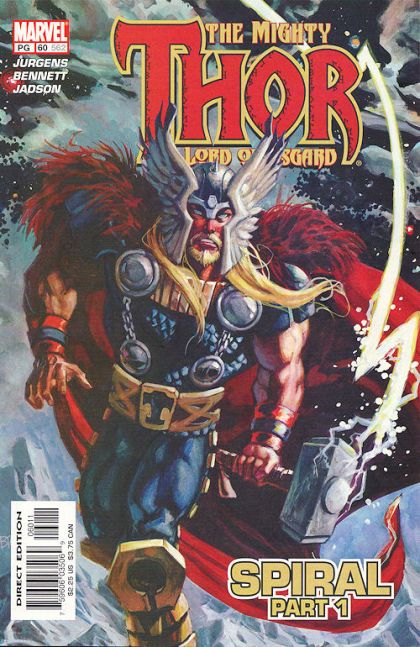 Thor, Vol. 2 Spiral, Part 1: "Discovery" |  Issue#60 | Year:2003 | Series: Thor | Pub: Marvel Comics |