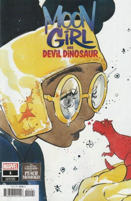 Moon Girl and Devil Dinosaur, Vol. 2  |  Issue#1D | Year:2022 | Series:  | Pub: Marvel Comics | Peach Momoko Cover