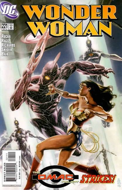 Wonder Woman, Vol. 2 The OMAC Project - Pride of the Amazons |  Issue#221A | Year:2005 | Series: Wonder Woman | Pub: DC Comics | Direct Edition