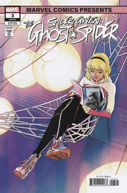Spider-Gwen: Ghost-Spider, Vol. 2 Haunted |  Issue#3D | Year:2024 | Series: Spider-Gwen | Pub: Marvel Comics | Annie Wu Marvel Comics Presents Variant