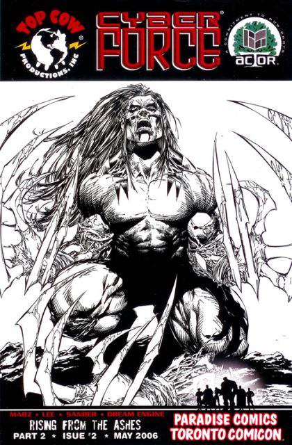 (Signed by RON MARZ) Cyberforce, Vol. 3 Rising From the Ashes, Part 2: Mirror Image |  Issue#2C | Year:2006 | Series: Cyberforce | Pub: Image Comics | Toronto Comicon