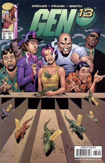 Gen 13, Vol. 2 (1995-2002) Paradigm Shift |  Issue#31A | Year:1998 | Series: Gen 13 | Pub: Image Comics | Gary Frank Regular
