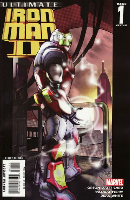 Ultimate Iron Man II  |  Issue#1A | Year:2008 | Series: Iron Man | Pub: Marvel Comics | Pasqual Ferry Regular