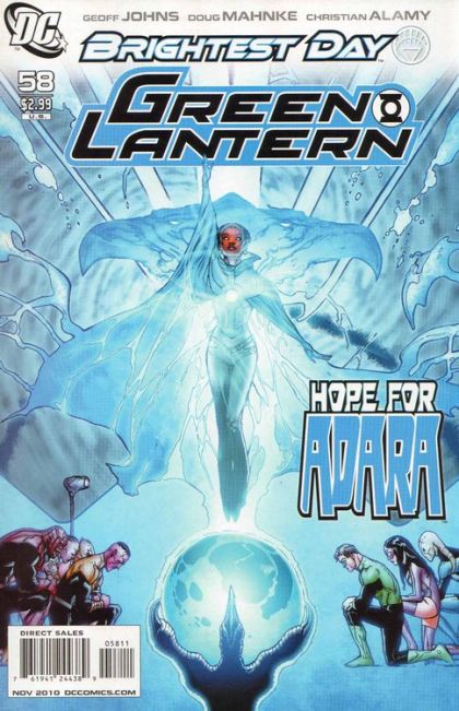 Green Lantern, Vol. 4 Brightest Day - Hope Burns Bright |  Issue#58A | Year:2010 | Series: Green Lantern | Pub: DC Comics | Doug Mahnke Regular
