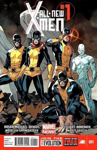 All-New X-Men, Vol. 1  |  Issue#1A | Year:2012 | Series: X-Men | Pub: Marvel Comics | Regular Stuart Immonen Cover