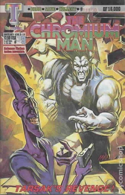 The Chromium Man Return To Kaabart |  Issue#9 | Year:1994 | Series: The Chromium Man | Pub: Triumphant Comics | Numbered to 16,000