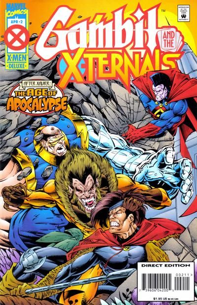 Gambit and the X-Ternals Age of Apocalypse - Where No External Has Gone Before! |  Issue#2A | Year:1995 | Series: Gambit | Pub: Marvel Comics | Direct Edition