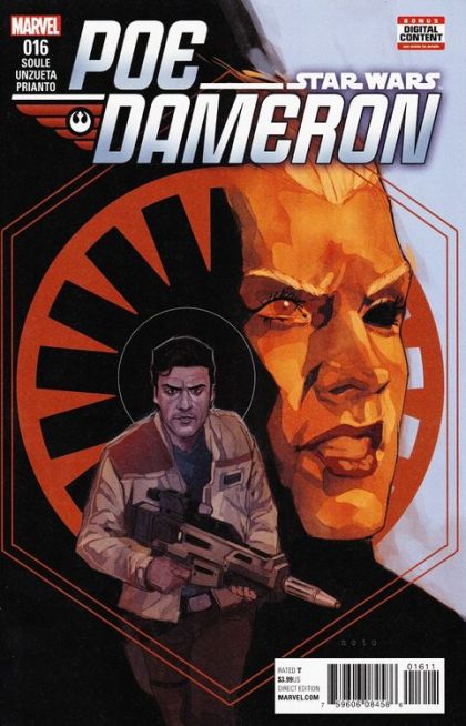 Poe Dameron Legend Lost, Part 3 |  Issue#16A | Year:2017 | Series: Star Wars | Pub: Marvel Comics | Regular Phil Noto Cover